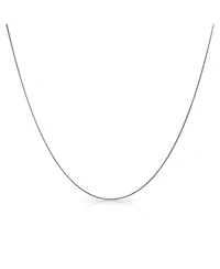 Bling Jewelry Thin 2MM Strong Simple Miami Cuban Curb Chain Necklace .925 Sterling Silver