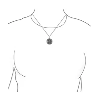 Bling Jewelry Religious Medal Patron of Military Police Security - Saint Michael Pendant Necklace and in .925 Sterling Silver