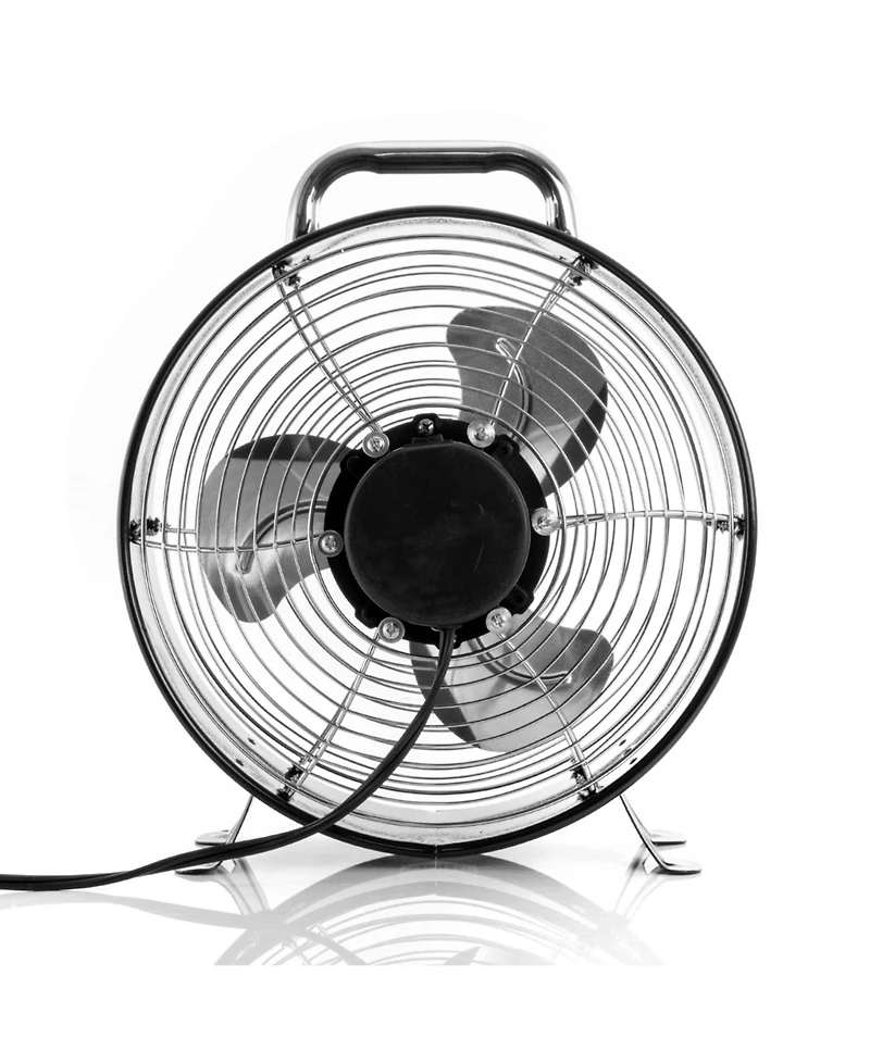 Vie Air 12 Inch High Velocity Dual Speed Retro Metal Drum Fan