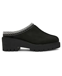 Anne Klein Women's Daylin Cozy Lug Sole Clog Mules