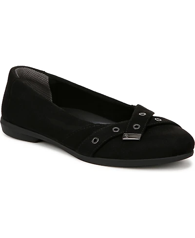 LifeStride Women's Kira Washable Round Toe Ballet Flats