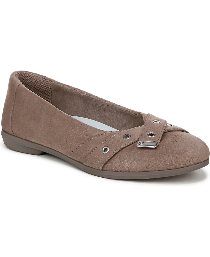 LifeStride Women's Kira Washable Round Toe Ballet Flats