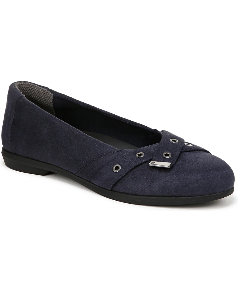 LifeStride Women's Kira Washable Round Toe Ballet Flats