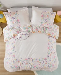 Intelligent Design Lulu Floral Reversible 4-Pc. Duvet Cover Set, Full/Queen