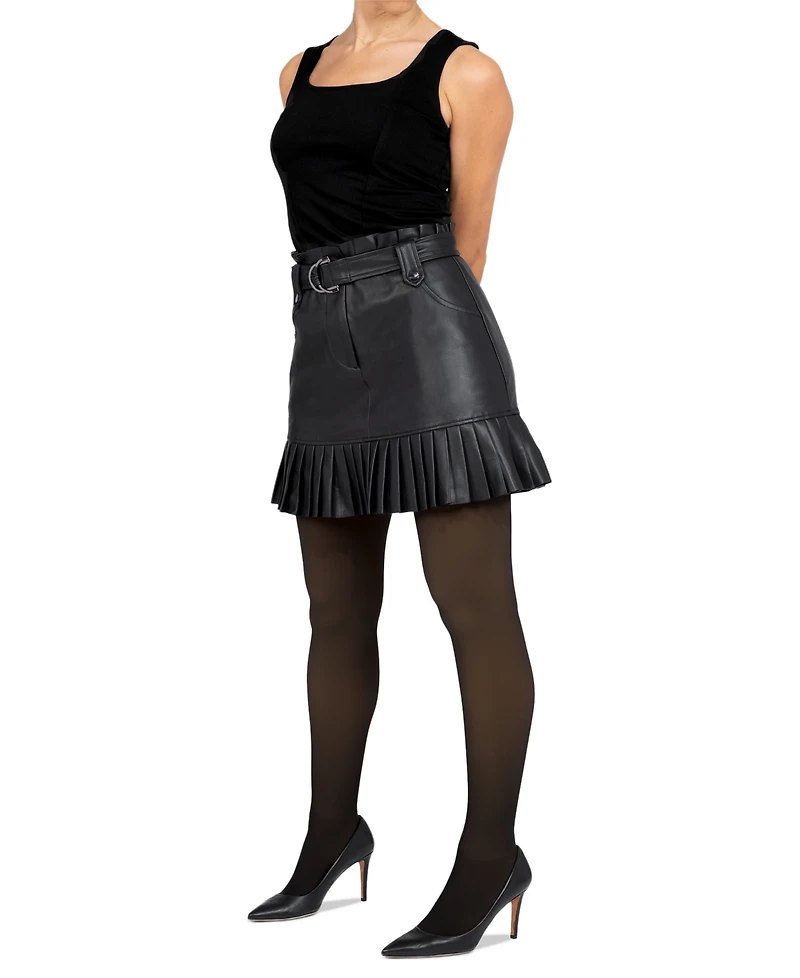 Hue Women's Faux-Translucent Fleece-Lined Tights U24206