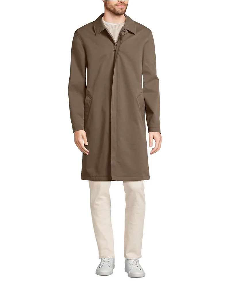 Lands' End Men's Squall Mac Raincoat