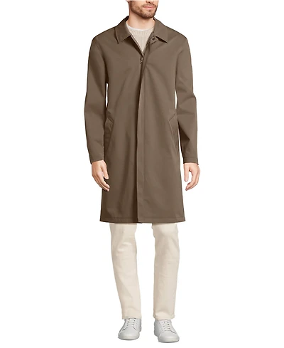 Lands' End Men's Squall Mac Raincoat