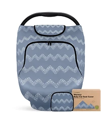 KeaBabies Warmzy Baby Car Seat Cover, Universal Stretch Fit Infant Carseat Covers for Babies, Winter Canopy