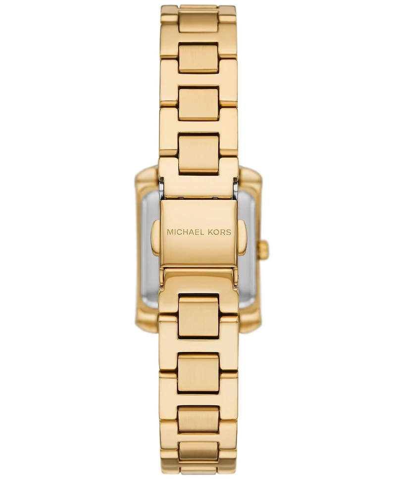Michael Kors Women's Emery Three-Hand Gold-Tone Stainless Steel Watch 22mm