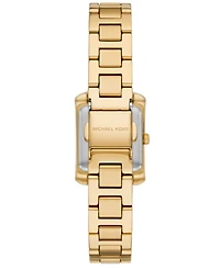 Michael Kors Women's Emery Three-Hand Gold-Tone Stainless Steel Watch 22mm
