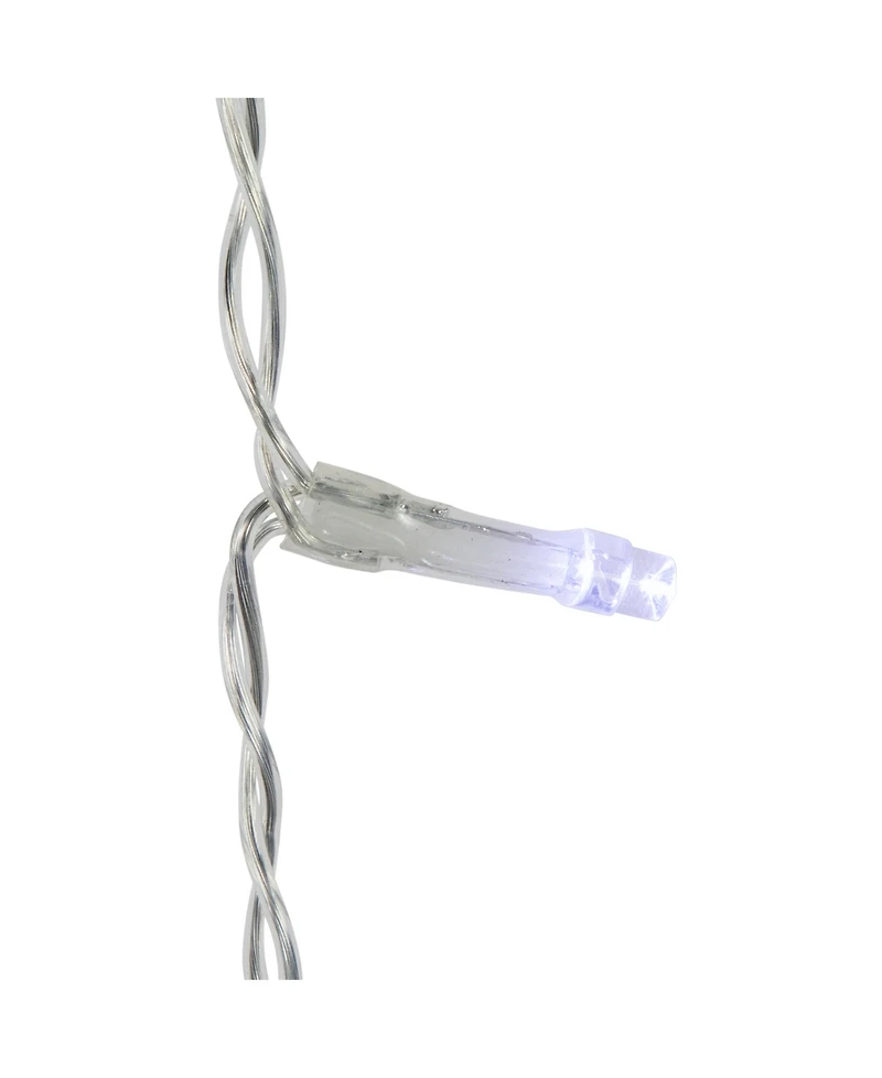 Northlight 138 Count Christmas Stars Icicle Lights Led Lights - 8.25' Wire