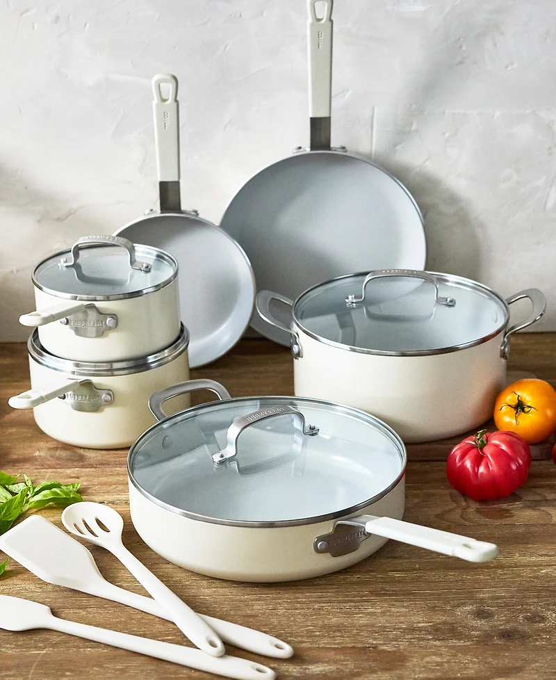GreenPan X Bobby Flay Professional Grade Ceramic Nonstick 13-Piece Cookware Set