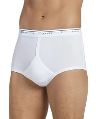 Jockey Men's Classic Collection Full-Rise Briefs 4-Pack Underwear