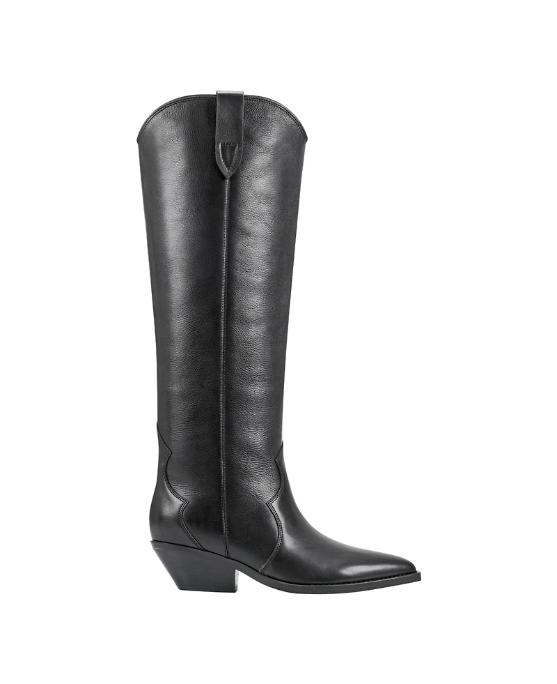 Marc Fisher Ltd Women's Ander Western Pointy Toe Tall Boots