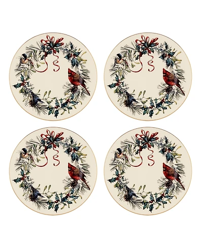 Lenox Winter Greetings Salad Plates, Set of 4