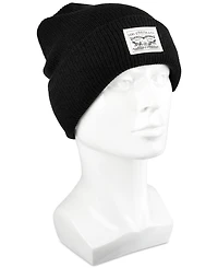 Levi's Men's Ribbed Logo Beanie
