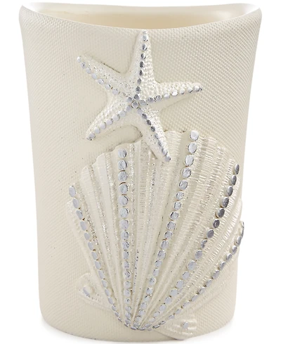 Avanti Sequin Shells Beachy Resin Tumbler