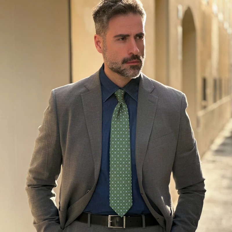 Elizabetta Siracusa - Printed Silk Tie for Men