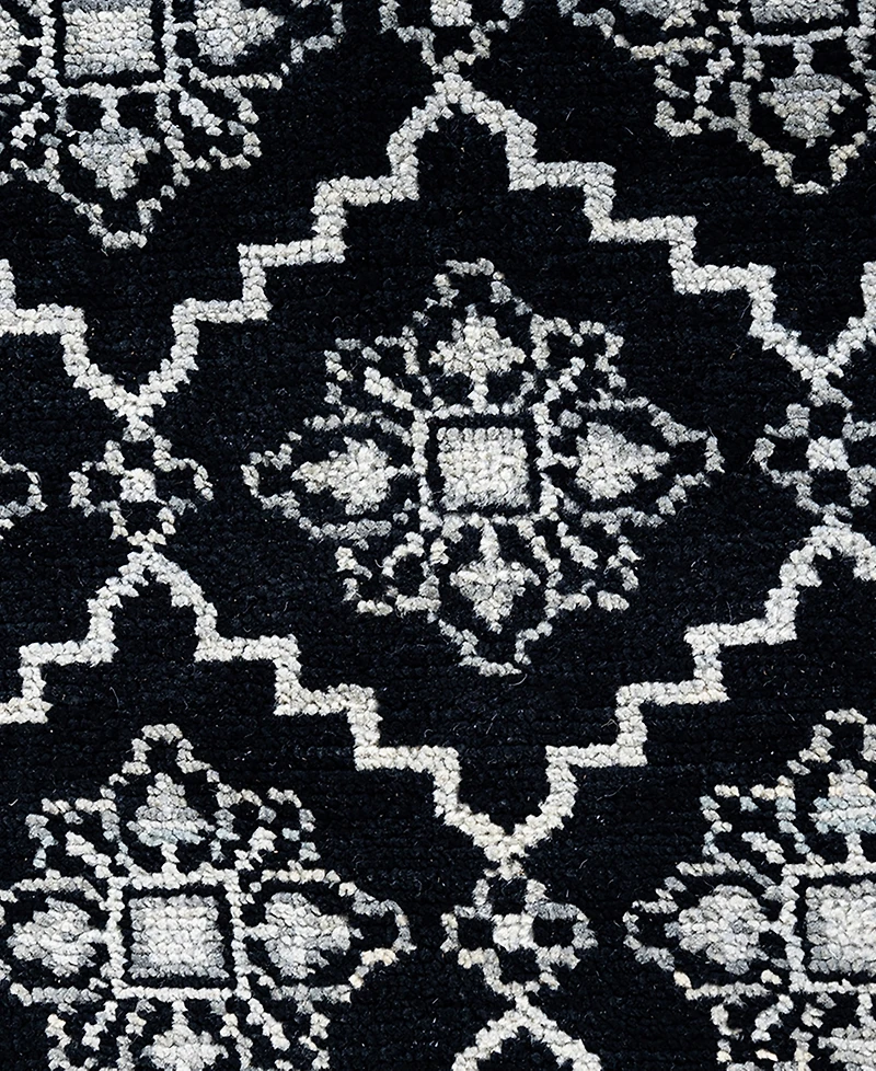 Adorn Hand Woven Rugs Indian Ooak M7067 8'3''x9'10'' Area Rug