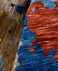 Adorn Hand Woven Rugs Indian Ooak M7111 9'x12' Area Rug