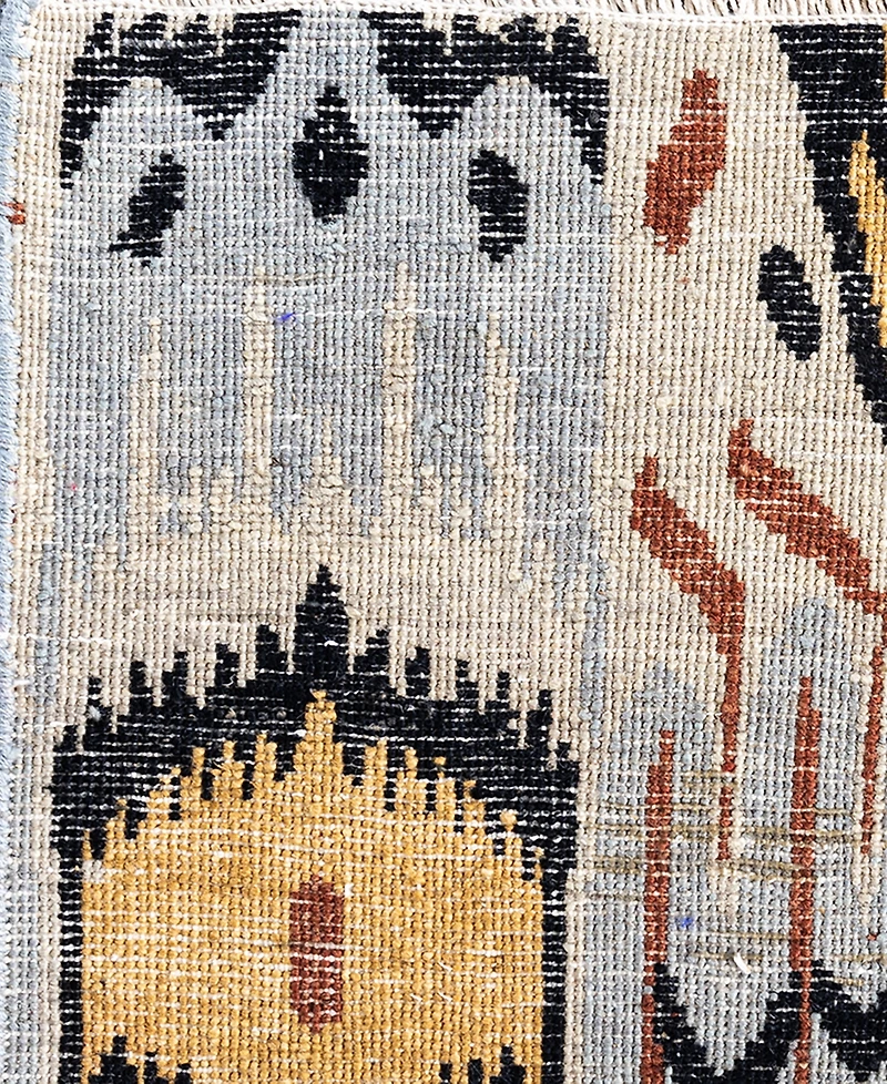 Adorn Hand Woven Rugs Indian Ooak M6073 8'2''x10'1'' Area Rug