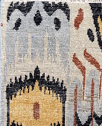 Adorn Hand Woven Rugs Indian Ooak M6073 8'2''x10'1'' Area Rug