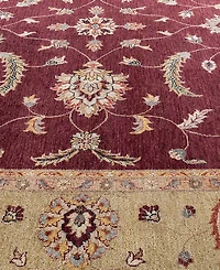 Adorn Hand Woven Rugs Indian Ooak M5918 9'2''x12'3'' Area Rug