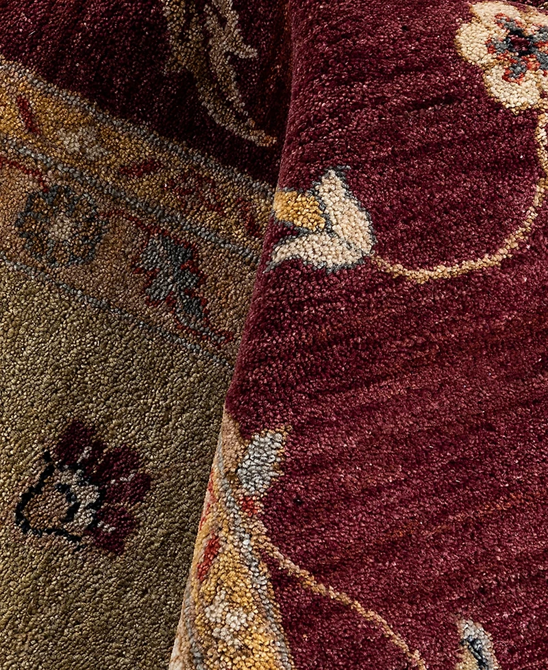 Adorn Hand Woven Rugs Indian Ooak M5918 9'2''x12'3'' Area Rug