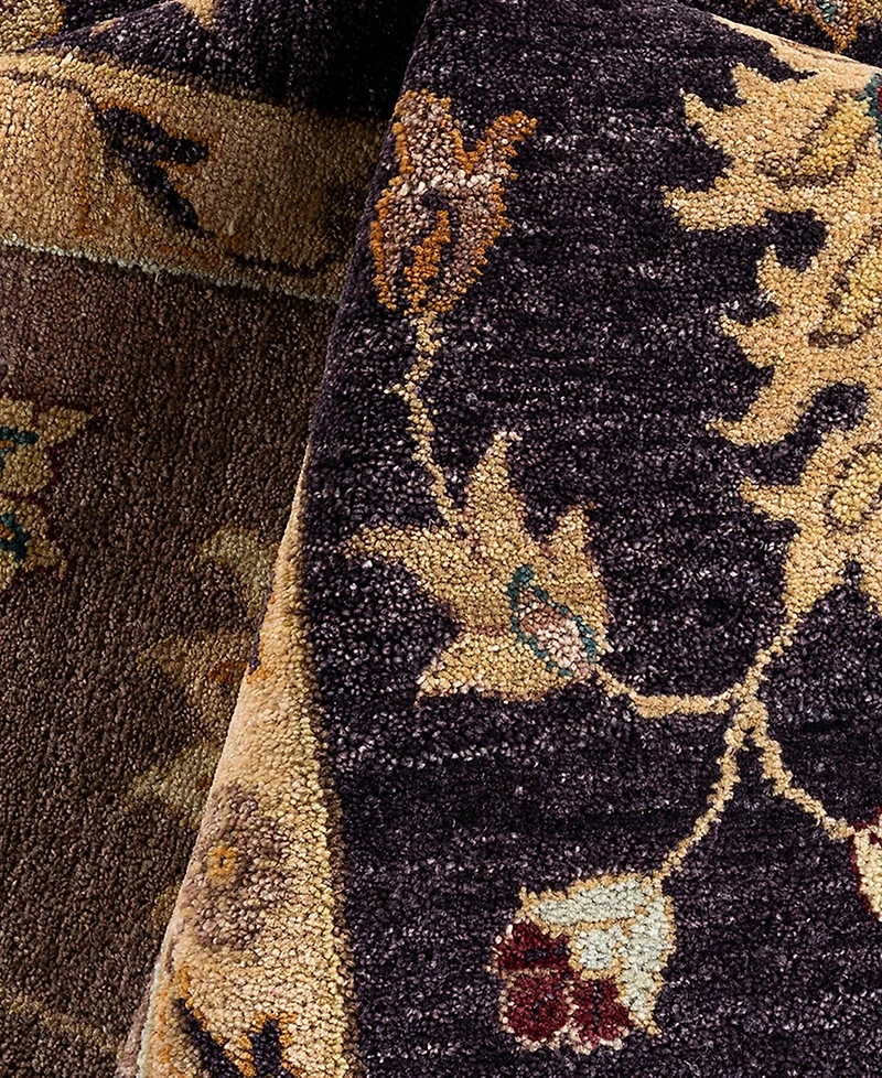 Adorn Hand Woven Rugs Indian Ooak M5918 9'x12'7'' Area Rug