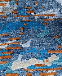Adorn Hand Woven Rugs Indian Ooak M7174 9'1''x12'3'' Area Rug