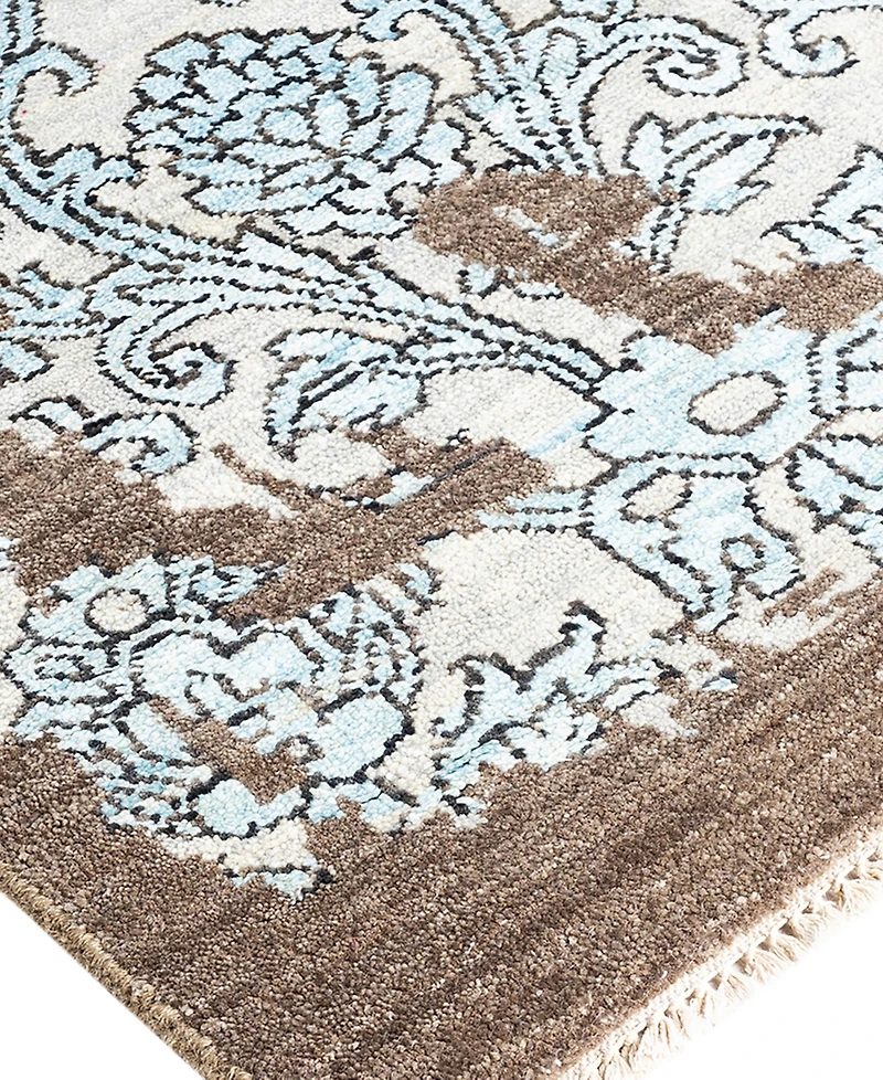 Adorn Hand Woven Rugs Indian Ooak M6573 9'2''x12'4'' Area Rug
