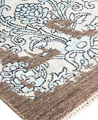 Adorn Hand Woven Rugs Indian Ooak M6573 9'2''x12'4'' Area Rug