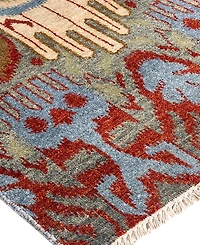 Adorn Hand Woven Rugs Indian Ooak M6072 9'2''x12'3'' Area Rug