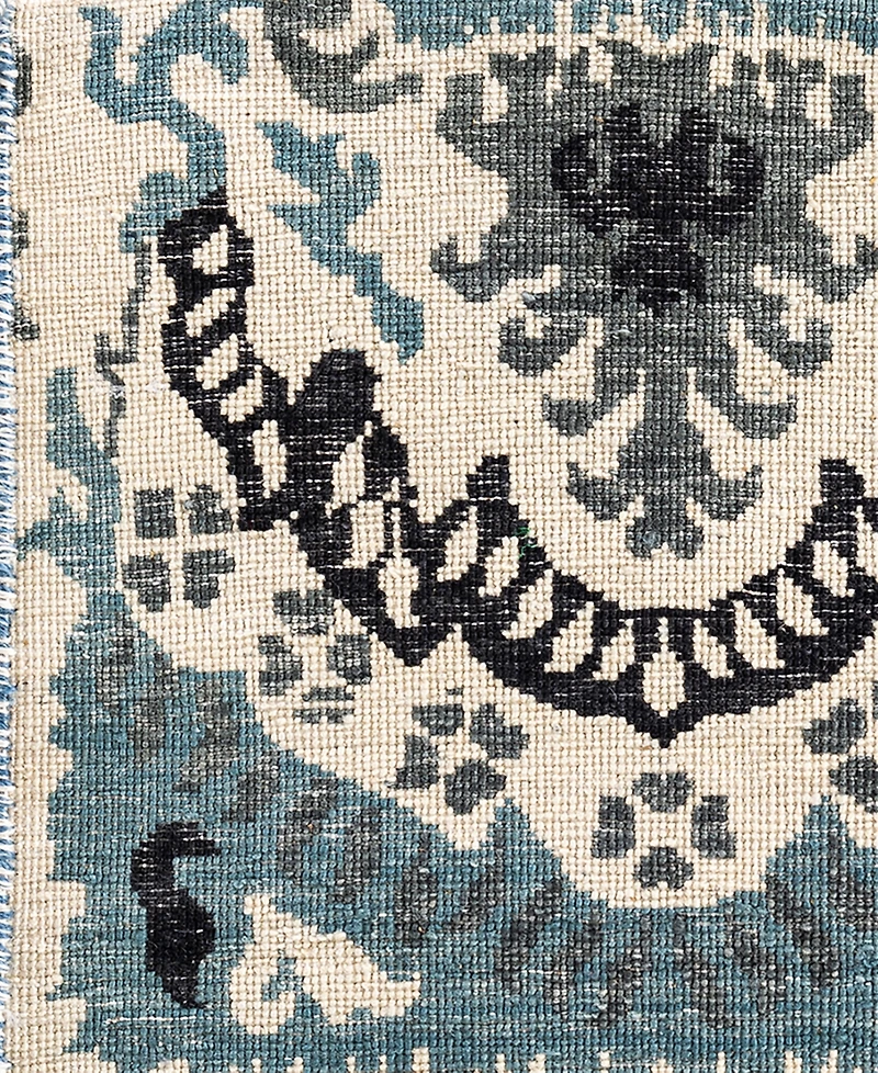 Adorn Hand Woven Rugs Indian Ooak M6179 8'1''x10'1'' Area Rug