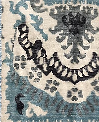 Adorn Hand Woven Rugs Indian Ooak M6179 8'1''x10'1'' Area Rug