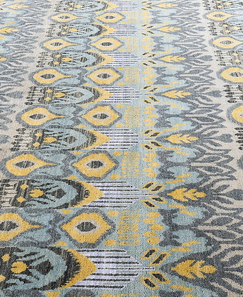 Adorn Hand Woven Rugs Indian Ooak M6133 9'1''x12'2'' Area Rug