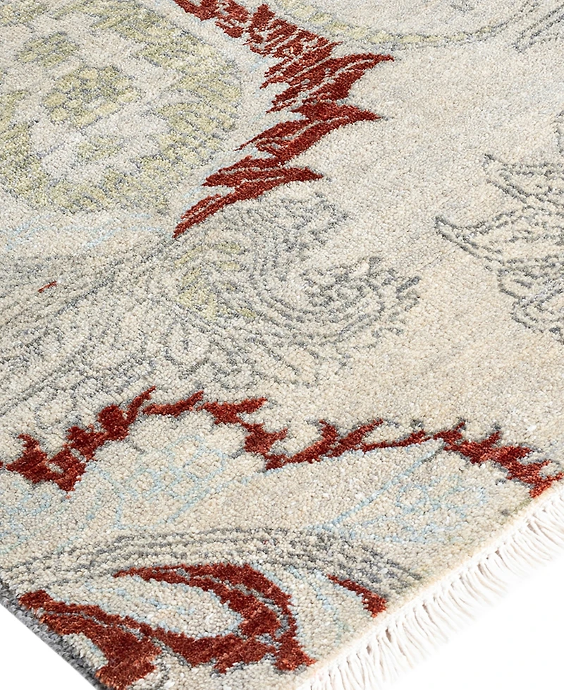 Adorn Hand Woven Rugs Indian Ooak M6236 8'1''x10' Area Rug