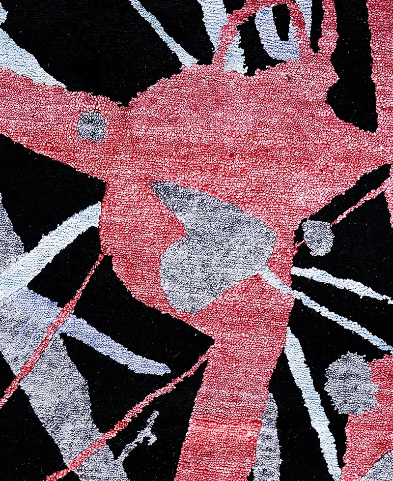 Adorn Hand Woven Rugs Indian Ooak M7024 9'1''x11'10'' Area Rug