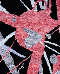 Adorn Hand Woven Rugs Indian Ooak M7024 9'1''x11'10'' Area Rug