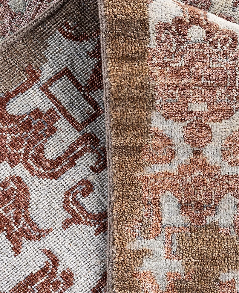 Adorn Hand Woven Rugs Indian Ooak M6483 9'1''x12'1'' Area Rug