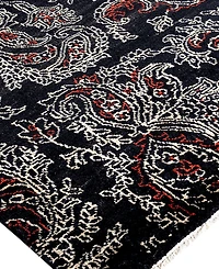Adorn Hand Woven Rugs Indian Ooak M6169 8'2''x10'3'' Area Rug