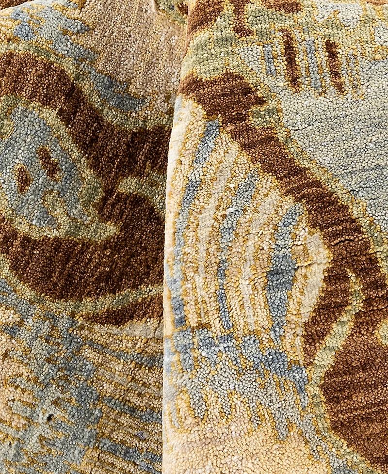 Adorn Hand Woven Rugs Indian Ooak M6381 8'x10' Area Rug