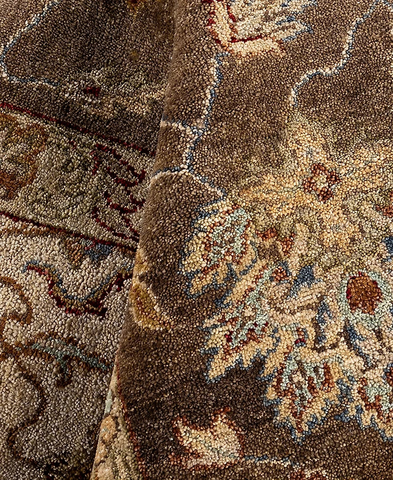 Adorn Hand Woven Rugs Indian Ooak M6149 8'2''x9'9'' Area Rug