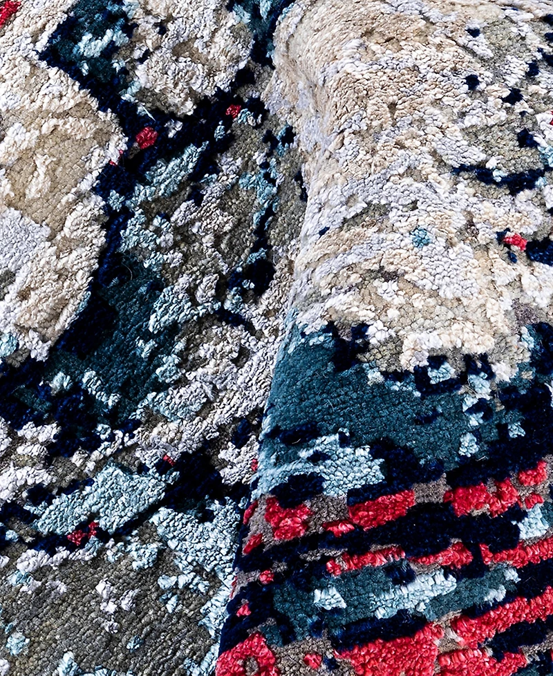Adorn Hand Woven Rugs Indian Ooak M8373 8'2''x10'1'' Area Rug