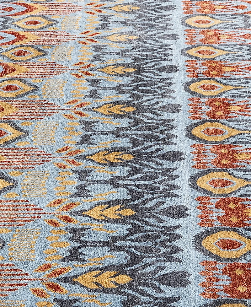 Adorn Hand Woven Rugs Indian Ooak M6036 8'x10'2'' Area Rug