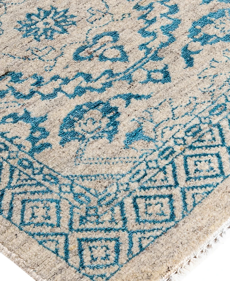 Adorn Hand Woven Rugs Indian Ooak M6833 7'10''x9'10'' Area Rug