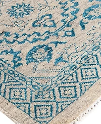 Adorn Hand Woven Rugs Indian Ooak M6833 7'10''x9'10'' Area Rug