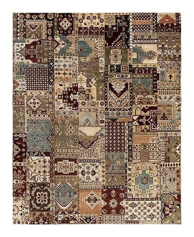 Adorn Hand Woven Rugs Indian Ooak M5919 8'x10'2'' Area Rug