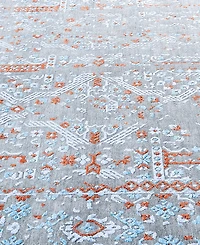 Adorn Hand Woven Rugs Indian Ooak M7248 8'1''x10'1'' Area Rug
