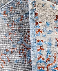 Adorn Hand Woven Rugs Indian Ooak M7227 8'1''x9'9'' Area Rug